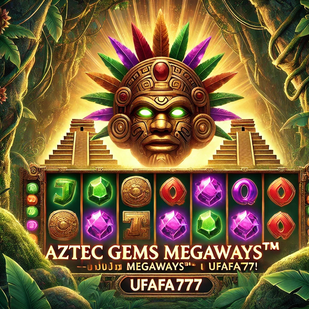 Aztec Gems Megaways™ – ขุมทรัพย์อัญมณีแอซเท็ก เปิดประตูสมบัติเก่าแก่ด้วยพลัง Megaways™ บน UFAFA777!