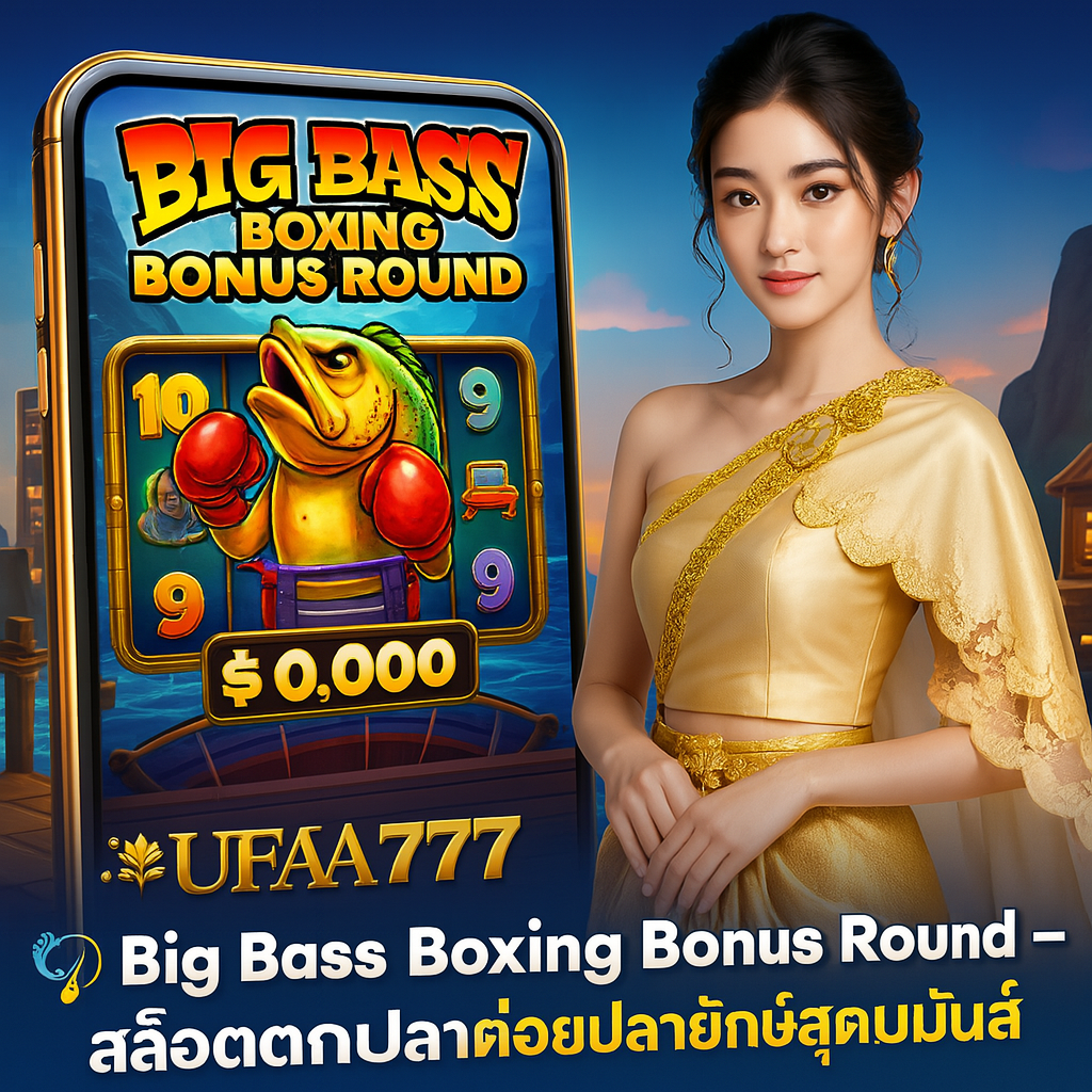 Big Bass Boxing Bonus Round – สล็อตตกปลาต่อยปลายักษ์สุดมันส์