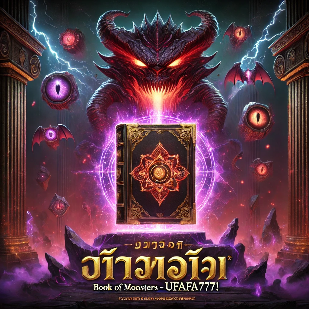 Book of Monsters – เปิดคัมภีร์ปีศาจ ล่ารางวัลลับในโลกมืดที่ UFAFA777!