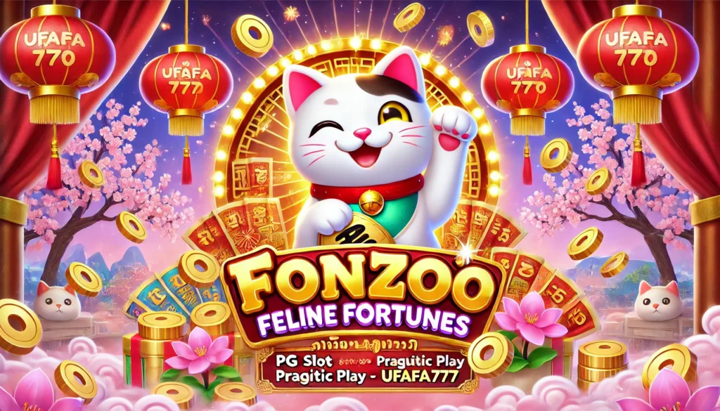 Fonzo’s Feline Fortunes - เจ้าเหมียวพาเฮง! เกมแมวนำโชคแตกไวจาก PG SLOT และ Pragmatic Play บน UFAFA777