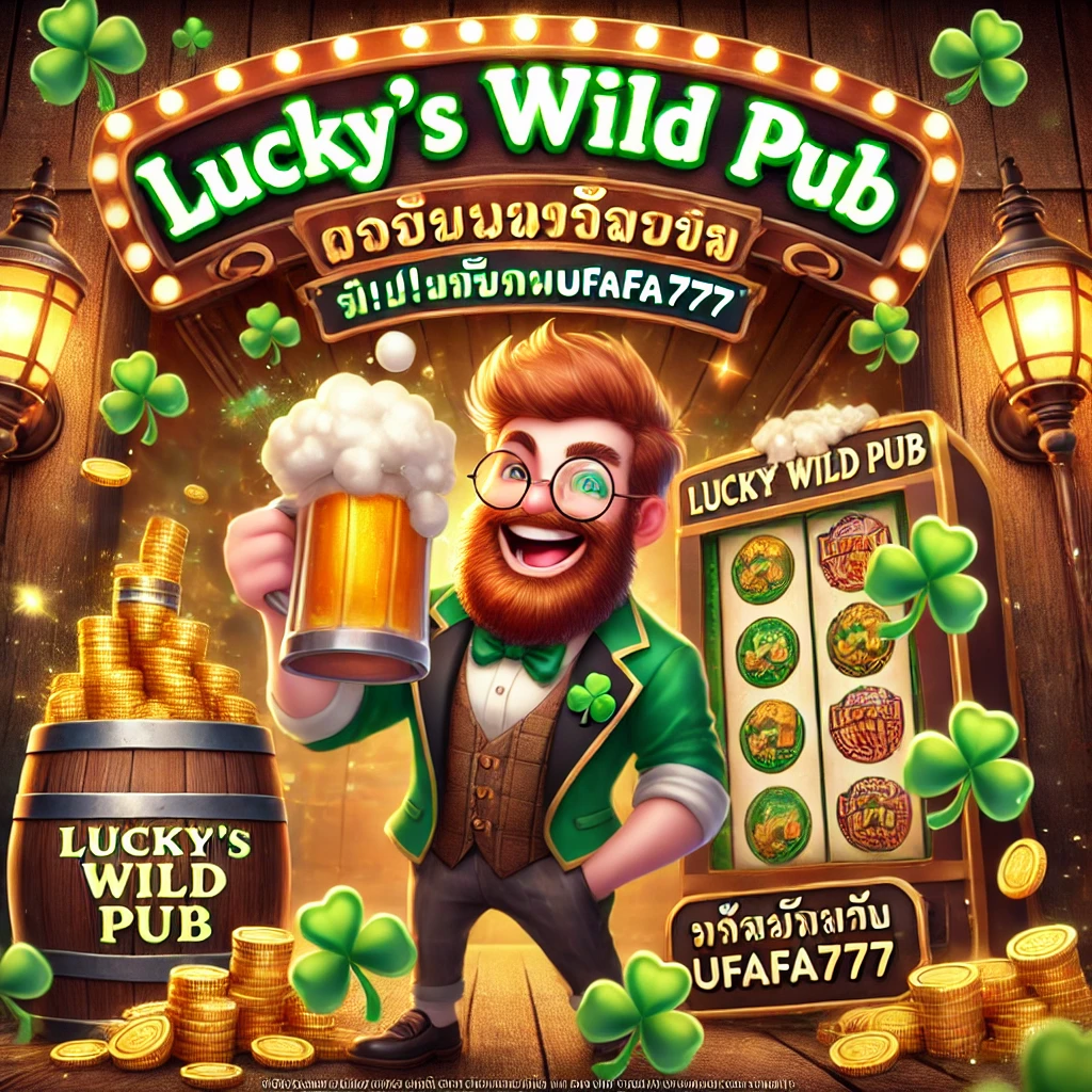 Lucky’s Wild Pub: ผับแห่งโชคป่าแตก! แจกฟรีสปิน-ไวลด์ทุกแก้วเบียร์บน UFAFA777