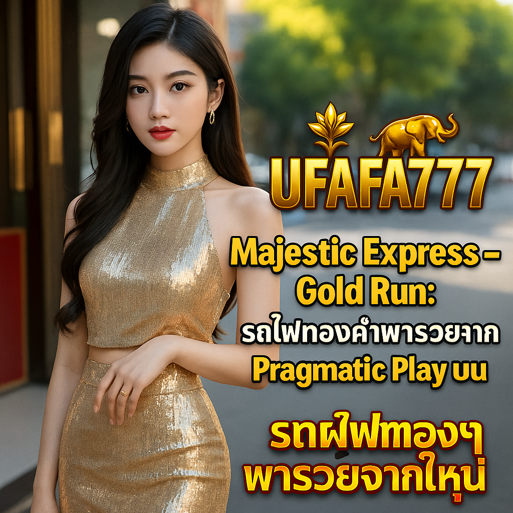 Majestic Express – Gold Run: รถไฟทองคำพารวยจาก Pragmatic Play บน UFAFA777