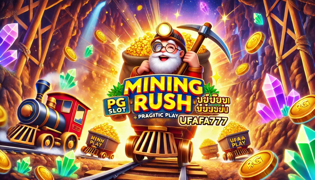 Mining Rush - สล็อตธีมเหมืองทองสุดมันส์จาก PG SLOT และ Pragmatic Play เปิดเล่นได้แล้ววันนี้บน UFAFA777