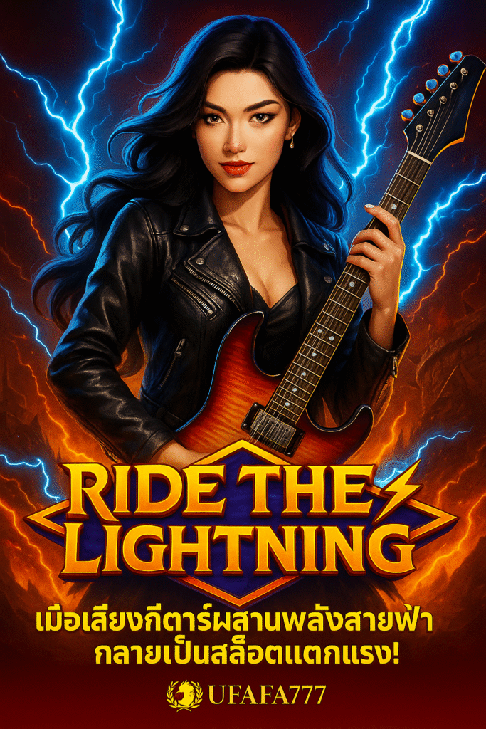 Ride The Lightning – สล็อตสายฟ้าร็อก! แตกแรงทะลุเพดานบน UFAFA777
