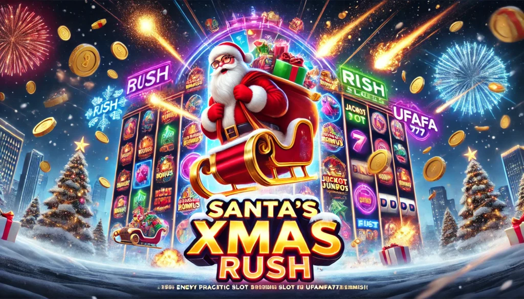 Santa’s Xmas Rush สล็อตธีมคริสต์มาสสุดมันส์จาก PG SLOT และ Pragmatic Play ที่พานักเดิมพันชาวไทยเข้าสู่ดินแดนแห่งของขวัญ โบนัส และแจ็คพอตหิมะสุดโหด! พร้อมให้เล่นแล้ววันนี้ที่ เว็บสล็อต UFAFA777 ที่สุดของความครบเครื่องเรื่องเดิมพันในเทศกาลปีใหม่!