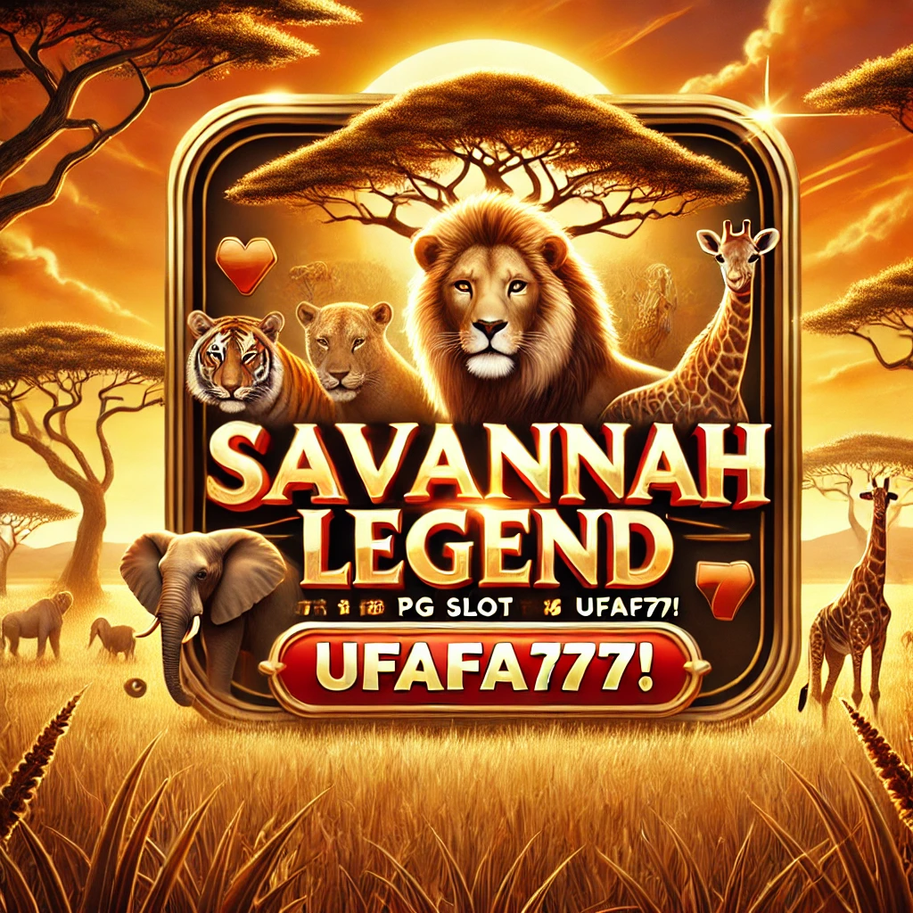 Savannah Legend – ผจญภัยในทุ่งสะวันนา ล่าขุมทรัพย์สัตว์ป่าสุดคลาสสิกกับ PG SLOT และ UFAFA777!