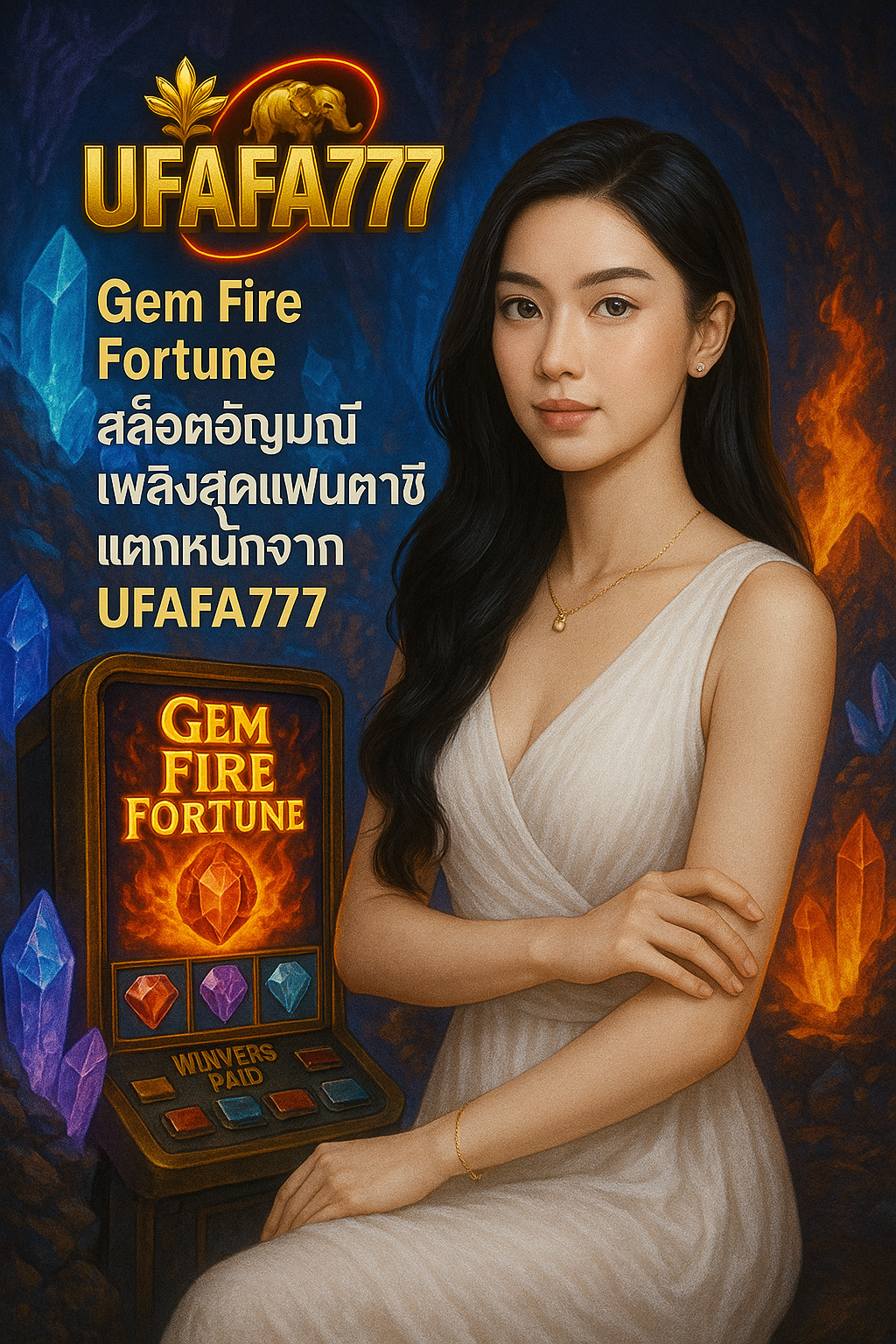รีวิวเกมสล็อต Gem Fire Fortune กับ UFAFA777 – อัญมณีเพลิงแห่งโชคลาภที่คุณต้องลอง!
